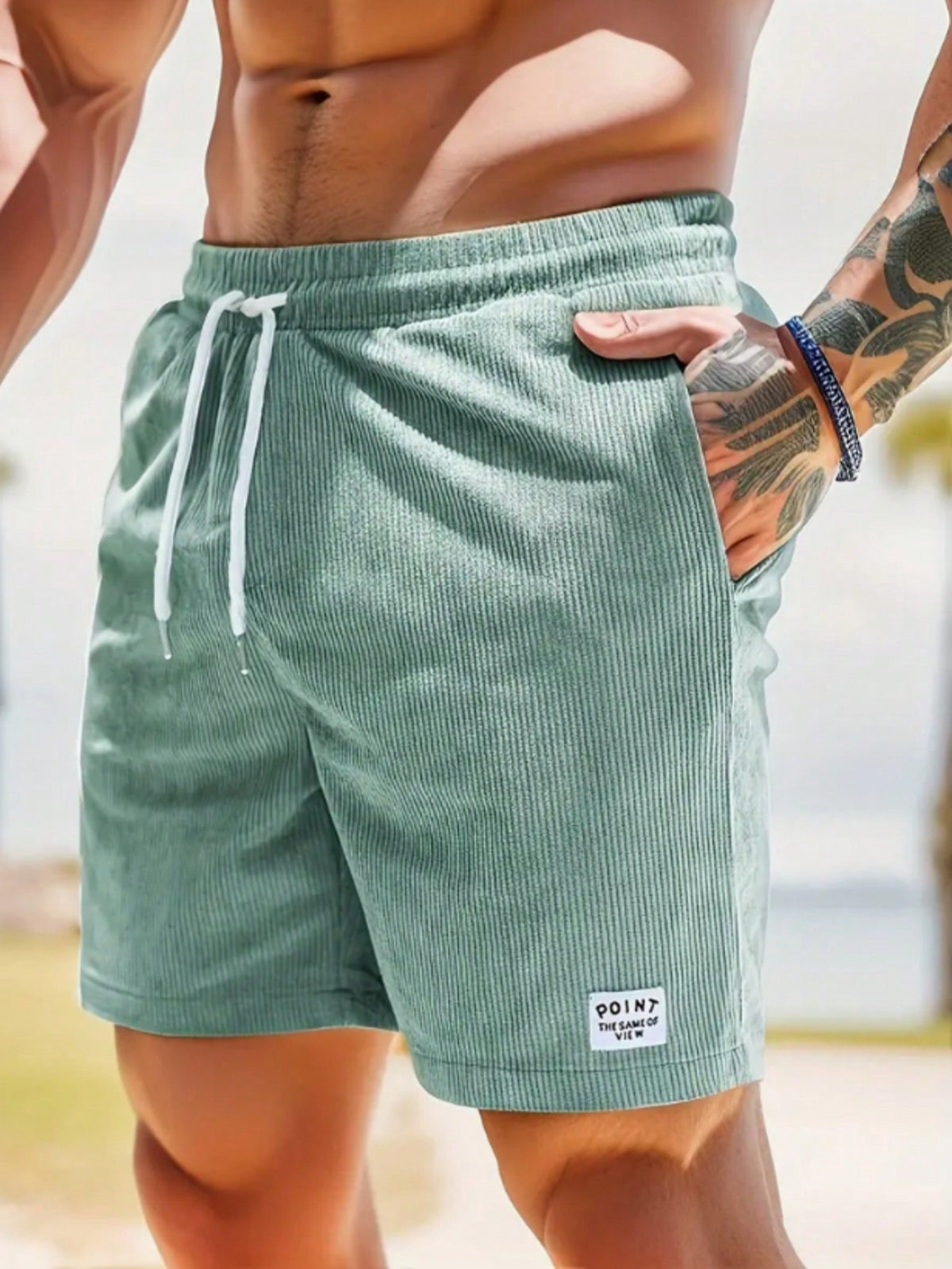 Zachary | Herren Freizeitshorts aus Kord