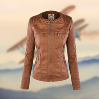 Philippa | Damen Einzigartige Lederjacke