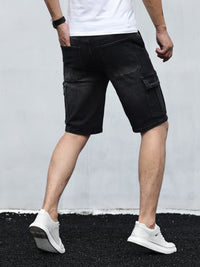Bazyli | Herren Cargo Denim Shorts