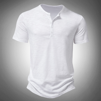 Timo | Herren Bequemes Slim Fit Sommer Hemd