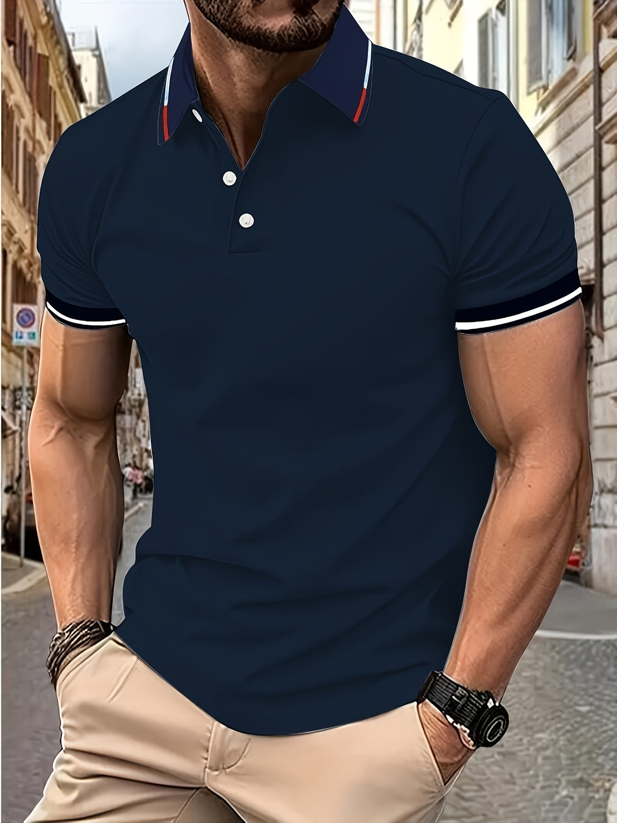 Harrison | Herren Polo-Hemd