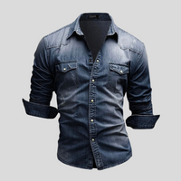 Davian | Herren-Denim-Hemd