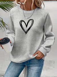 Bossom | Damen Herz-Pullover