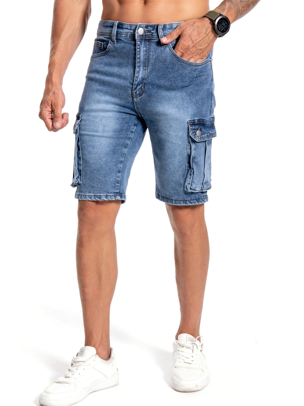 Benito | Herren Denim Shorts