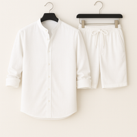 Entspanntes Herren Leinen Set