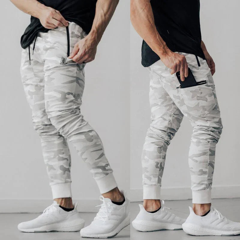 Herren Camouflage Jogginghose Baumwolle