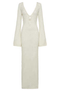 Giselle | Elegantes Damen weißes Kleid