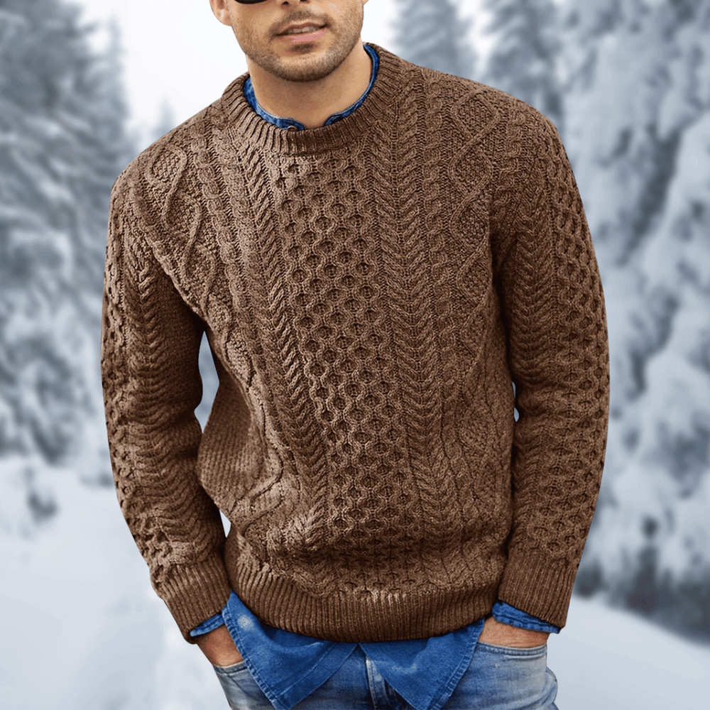 Eleganter Herren-Pullover