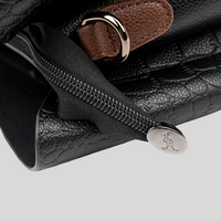 Elegante Damen Handtasche aus echtem Leder mit verstellbarem Schultergurt