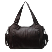 Elegante Damen-Schultertasche aus Leder