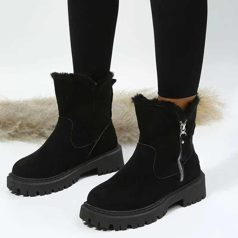 Hochwertige Damen Winterstiefel mit Warmfutter