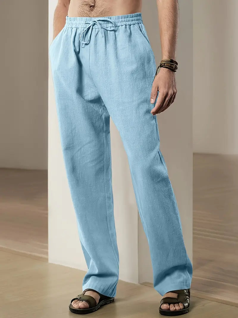 Baggy Leinenhose für Herren