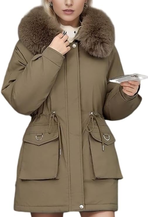 Komfortable & atmungsaktive Damen-Winterjacke