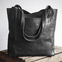 Elegante Damen Vintage Ledertasche