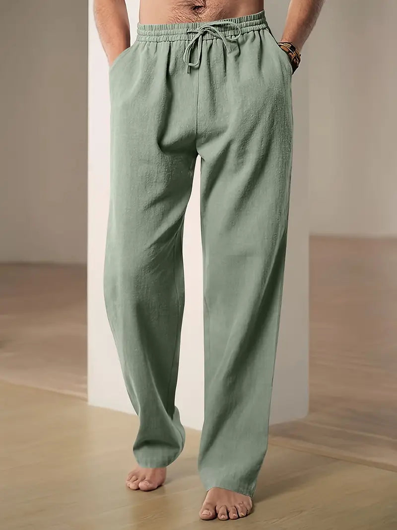 Baggy Leinenhose für Herren