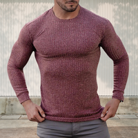 Herren Rundhals-Pullover aus Baumwolle, warm und bequem