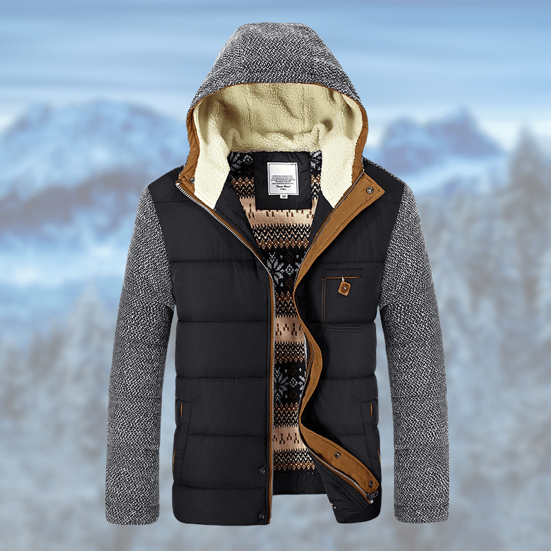 Elegante Herren Winterjacke | Wasserdicht & Atmungsaktiv