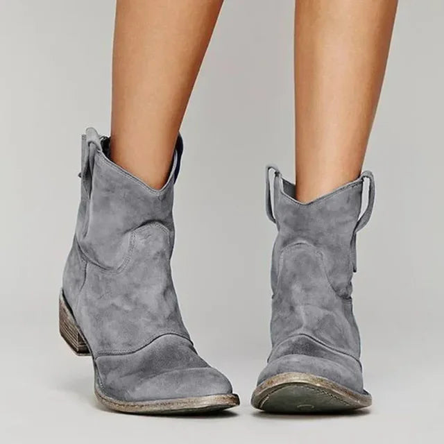 Vintage Western Damen Stiefeletten