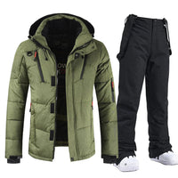 Herren Jacke mit Hose- wetterfest - bequem - ideal für Herbst und Winter