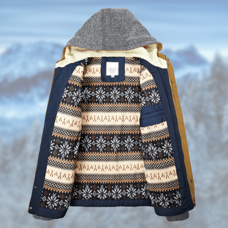 Elegante Herren Winterjacke | Wasserdicht & Atmungsaktiv