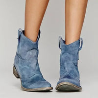 Vintage Western Damen Stiefeletten