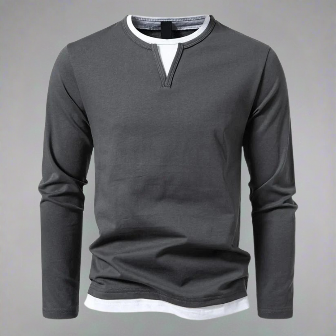 Herren V-Ausschnitt Pullover | Langarm, Modern Style, Vielseitig