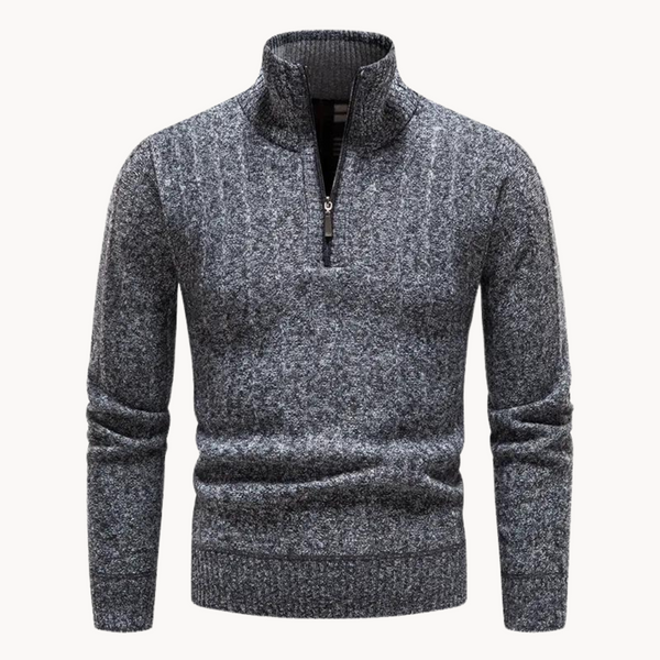 Hochwertiger Herren Reißverschluss-Pullover