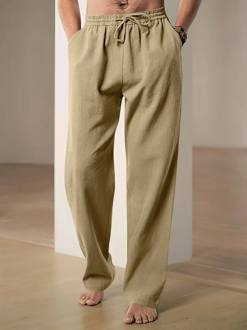 Baggy Leinenhose für Herren