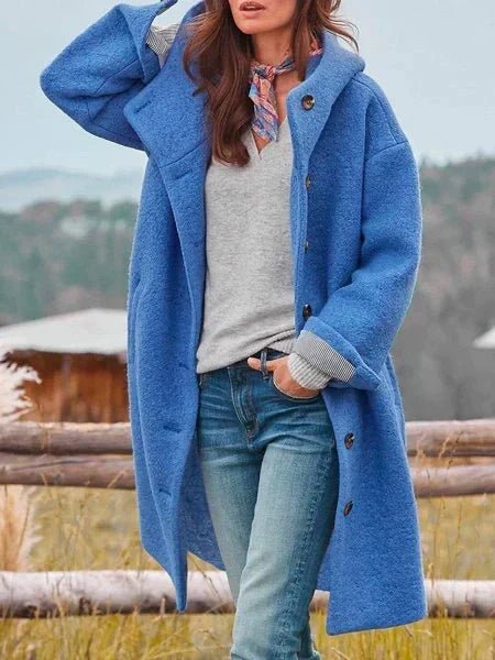 Hochwertige Damen-Winterjacke Mit Kapuze Für Extra Wärme Und Stil