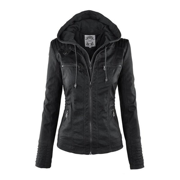 Stilvolle Damen Lederjacke