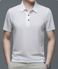 Hochwertiges, atmungsaktives Mesh-Poloshirt für Herren