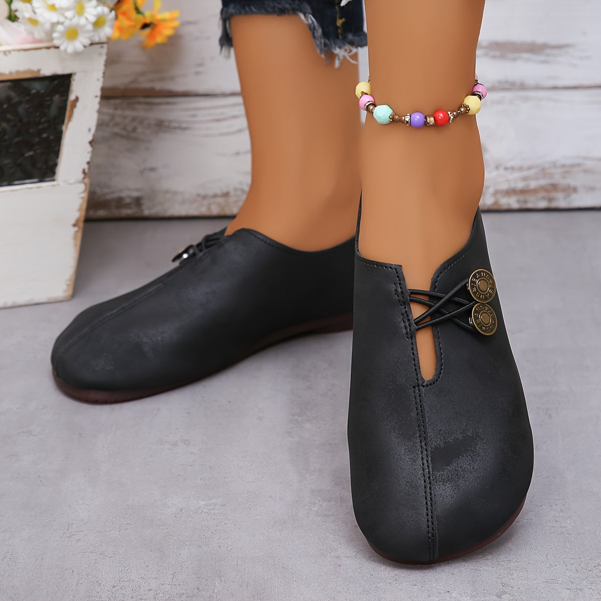 Elegante Damen Wildleder Loafer
