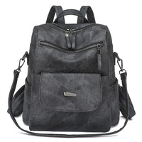 Eleganter Vegan Leder Damen Rucksack