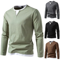 Herren V-Ausschnitt Pullover | Langarm, Modern Style, Vielseitig