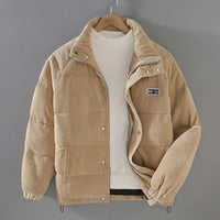 Corduroy Puffer Jacket