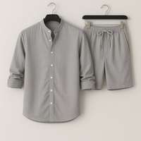 Entspanntes Herren Leinen Set