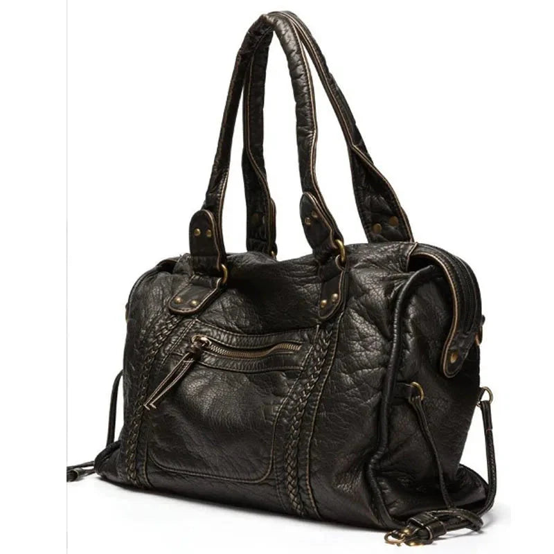 Retro Rivet Lady Handbags Allure Europe