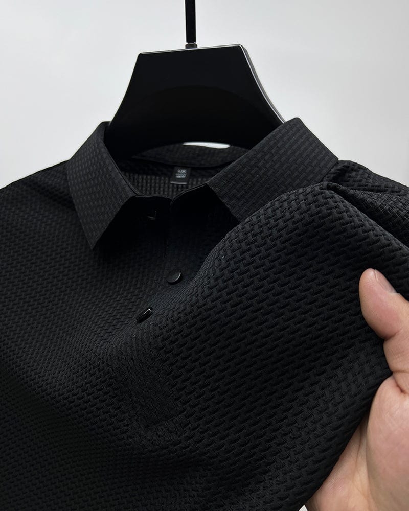 Hochwertiges, atmungsaktives Mesh-Poloshirt für Herren