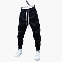 Gemusterte Herren Freizeithose