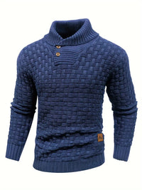 Klassischer Strickpullover für Herren - Warm und Vielseitig