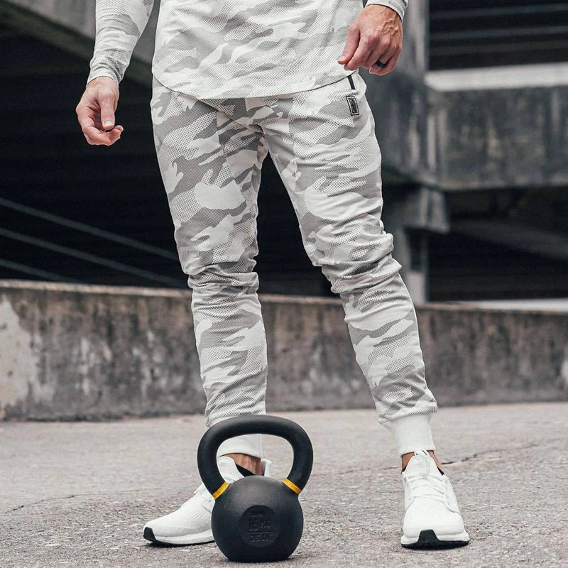 Herren Camouflage Jogginghose Baumwolle