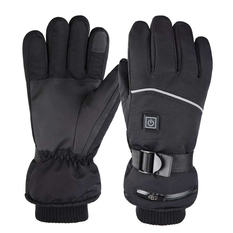 Beheizbare Winterhandschuhe mit Touchscreen-Funktion –