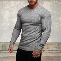 Herren Rundhals-Pullover aus Baumwolle, warm und bequem