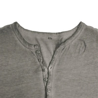 Herren Langarm Henley Shirt aus Baumwolle - Casual Comfort