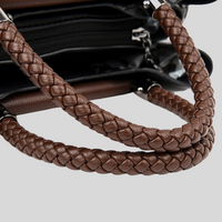 Elegante Damen Handtasche aus echtem Leder mit verstellbarem Schultergurt