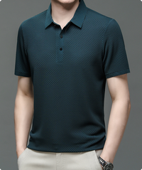 Hochwertiges, atmungsaktives Mesh-Poloshirt für Herren