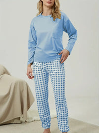 Bequemes Damen-Pyjama-Set in versch. Farben