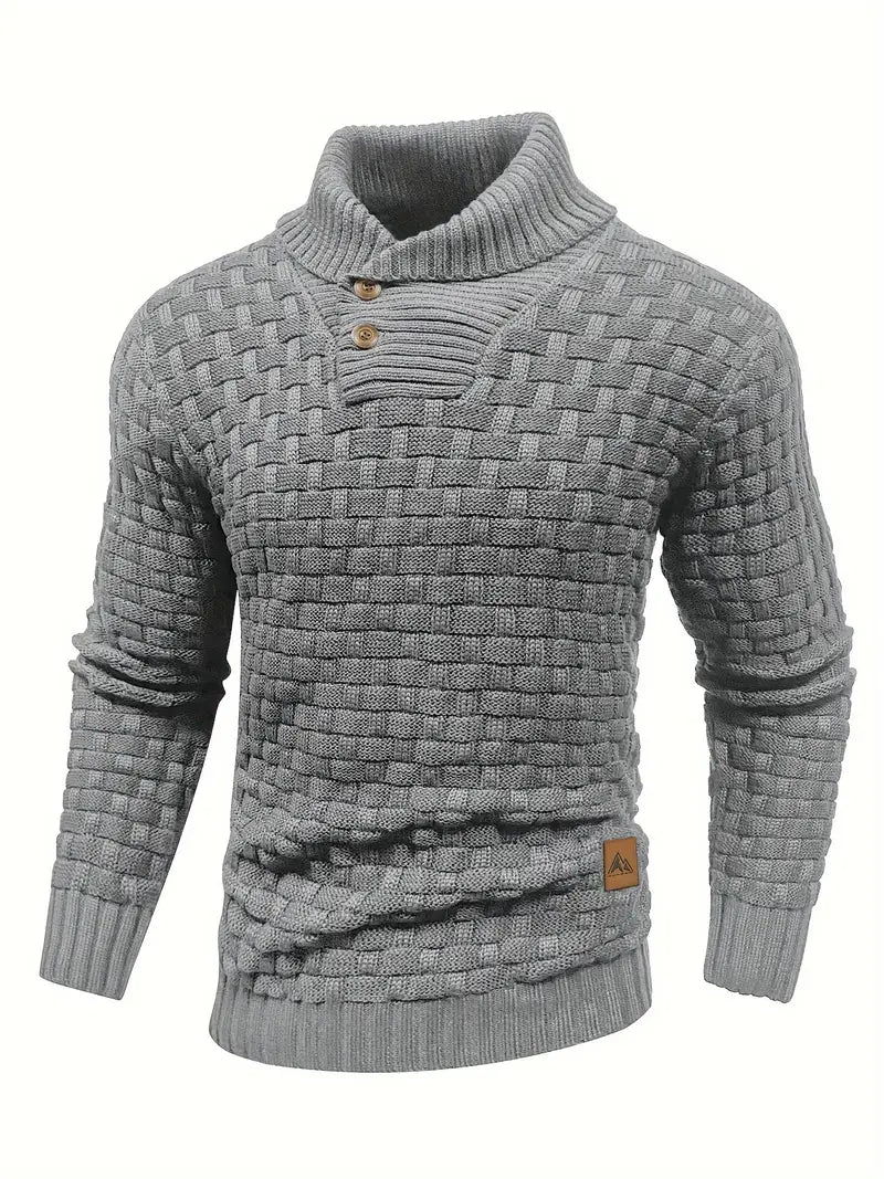 Klassischer Strickpullover für Herren - Warm und Vielseitig