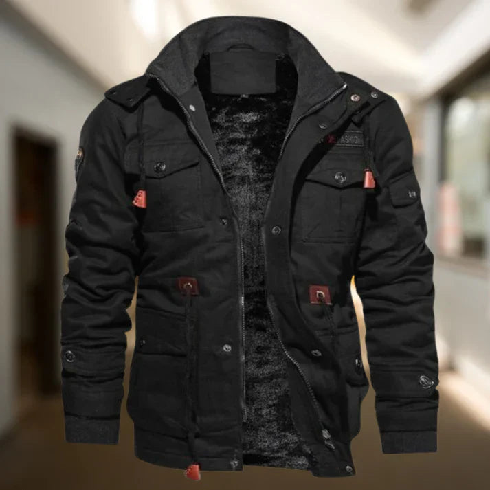 Hochwertige Jacke mit weichem Futter für Herren - Perfekt für den Alltag