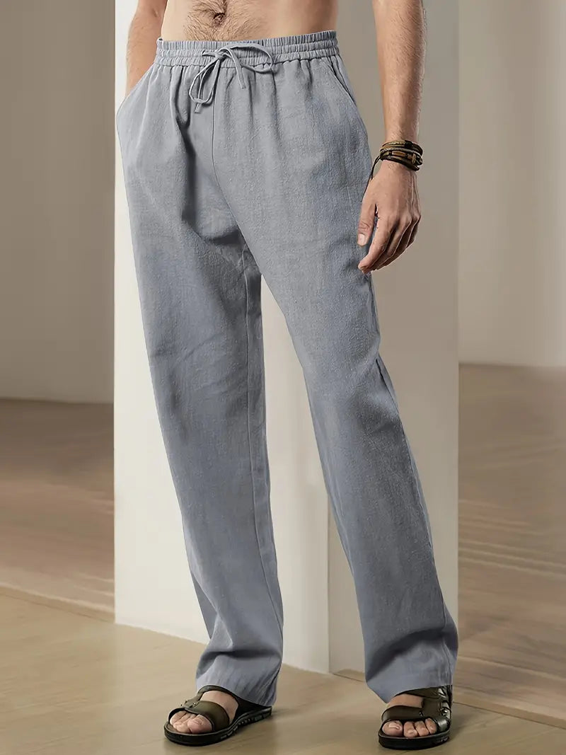 Baggy Leinenhose für Herren